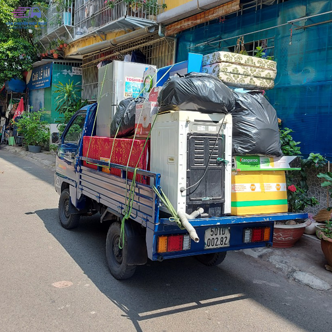 Thuê xe ba gác Quận 11